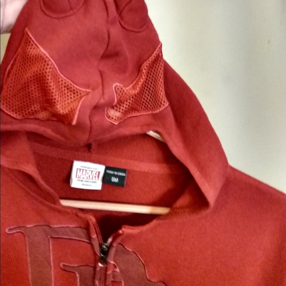 Marvel daredevil cosplay hoodie